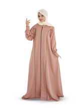 Full Zipper Abaya