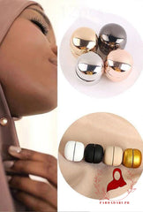 Metallic Magnet Button
