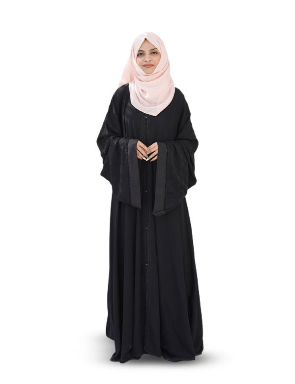 Ivory Full Gear Abaya